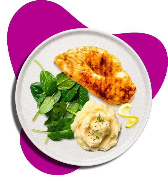 PAN ROASTED GARLIC & LEMON CHICKEN